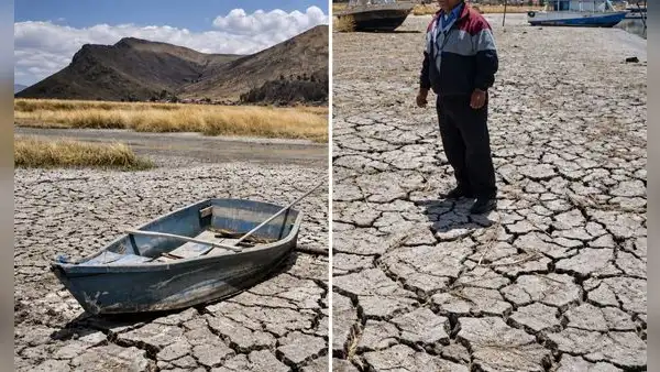 El Titicaca se evapora: perdió 53 centímetros de agua y el Senamhi advierte que caerá a 70 cm en noviembre