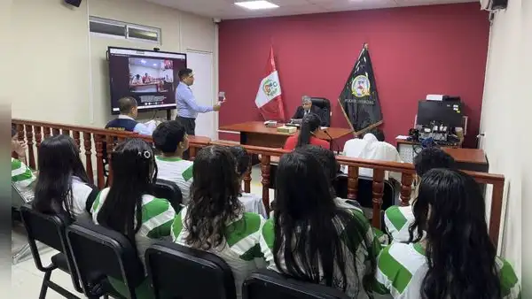 Tumbes: Ruta de la Flagrancia acerca el sistema de justicia a escolares