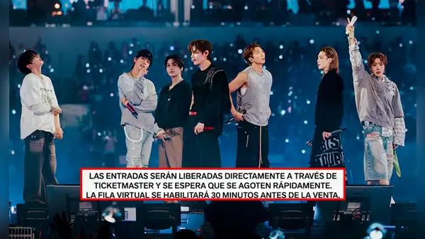 ¡Atención Armys! Ticketmaster anunció hoy venta de nuevas entradas para los tres conciertos de BTS en el Estadio San Marcos