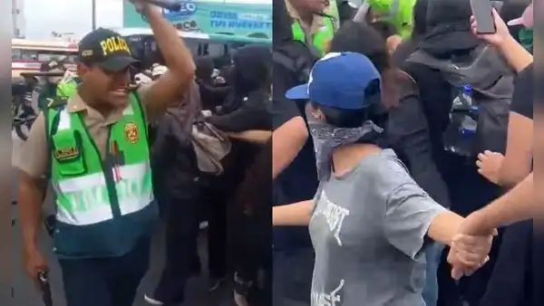 Policía habría amenazado con disparar a estudiantes de la PUCP durante protesta: denuncian presunta represión