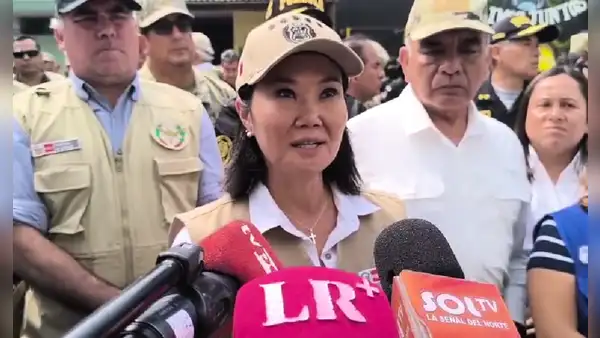 Keiko Fujimori se reunió con presos del penal El Milagro en Trujillo: "Les he dicho pórtense bien"