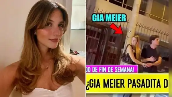 Gia Meier destapa la verdad sobre misterioso joven que la acompañó en su noche de juerga: "Desde el nido"