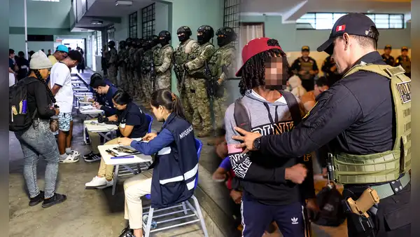 Megaoperativo en Trujillo: intervienen a 260 extranjeros y 60 afrontan proceso de expulsión del país
