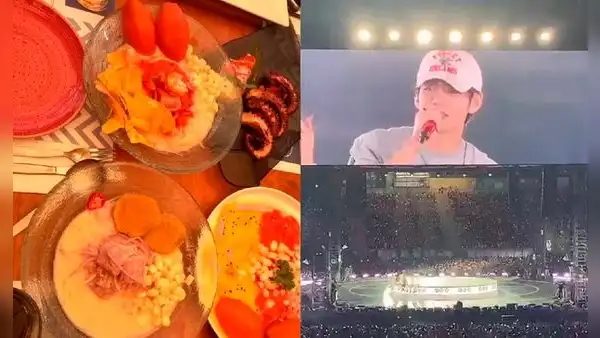 V de BTS confiesa en pleno concierto que sufrió indigestión por comer comida peruana en exceso: "No di el 100% de mí"