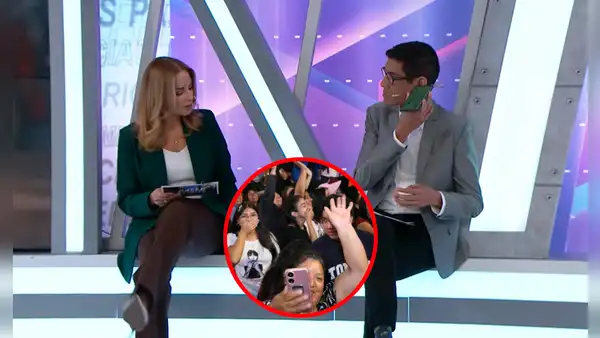 Conductor de Panamericana TV arremete contra las fans de BTS sin saber que estaba en vivo: “¿Qué les pasa a estas h…?”