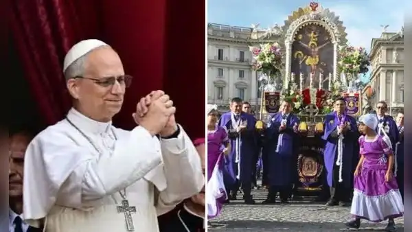 Fieles del Señor de los Milagros oran por la salud del papa León XIV tras anuncio de intervención quirúrgica