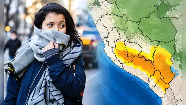 Senamhi advierte descenso de temperatura hasta -15 °C en 49 provincias este 13 y 14 de octubre