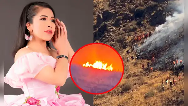 Cantante folclórica Dayan Flor comparte conmovedoras imágenes de cómo quedó Puno tras incendios forestales: “Me duele profundamente”