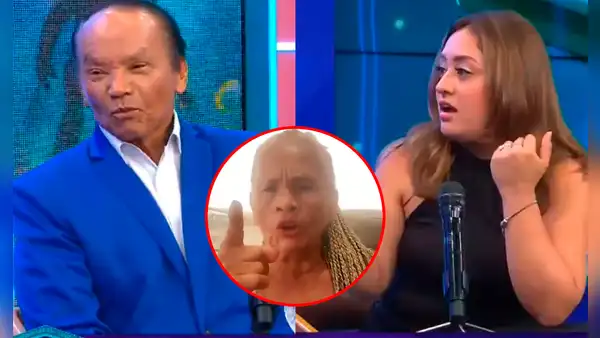 Melcochita admite EN VIVO que besó a su exesposa frente a su novia de 22 años y se justifica: "Estaba con mis aguas"