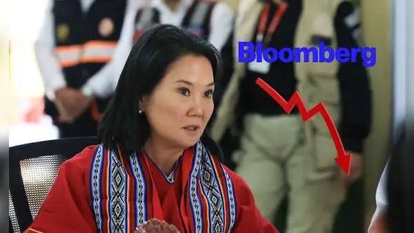 Solo el 28.3% aprueba la gestión de Keiko Fujimori:  su aceptación cayó 14.5% en un mes, según Bloomberg