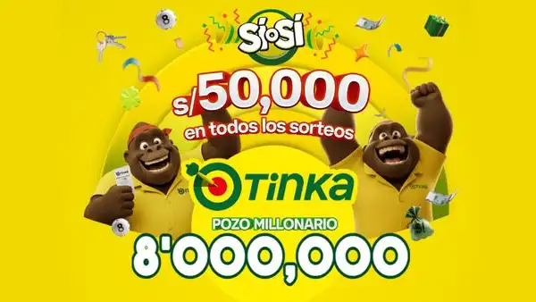 Resultados de La Tinka del miércoles 14 de octubre: números ganadores, premios del Pozo Millonario, boliyapa, S/50.000 y más