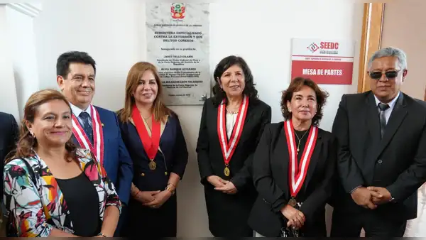 Poder Judicial inaugura la primera sede a nivel nacional del subsistema de extorsión y delitos conexos en Trujillo