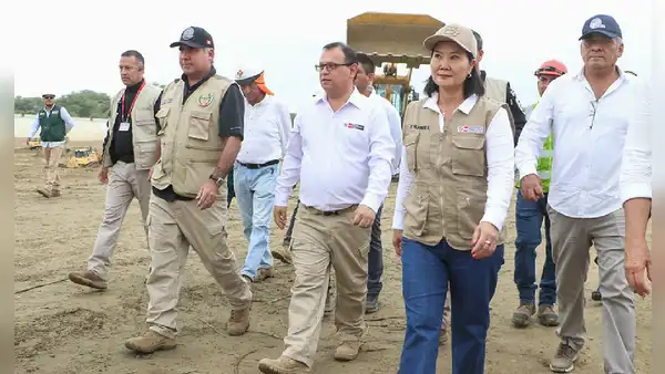 Keiko Fujimori sobre limpieza del río Piura ante el riesgo de un meganiño: “Más que eso no podemos hacer”