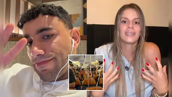 Said Palao tiene impensada reacción tras alarmante incidente del vuelo de su esposa Alejandra Baigorria: "La sobreviviente"