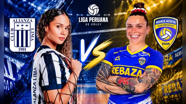 Alianza Lima vs Rebaza Acosta EN VIVO: hora y canal del partido por la fecha 1 de la Liga Peruana de Vóley 2026