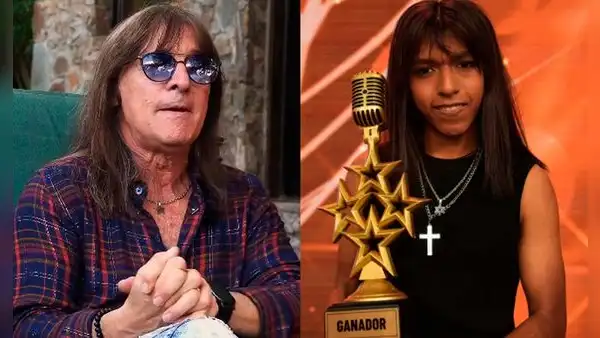 Cantante argentino Adrián Barilari celebra triunfo de su imitador Nikólas Bujahico en la final de 'Yo soy' con contundente mensaje