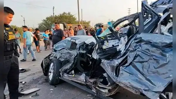 Tragedia en Pisco: choque frontal en la antigua Panamericana Sur deja cuatro fallecidos, entre ellos un niño de 3 años