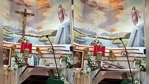 Un sacerdote muere en Ecuador tras caerle encima una cruz durante una misa transmitida en directo