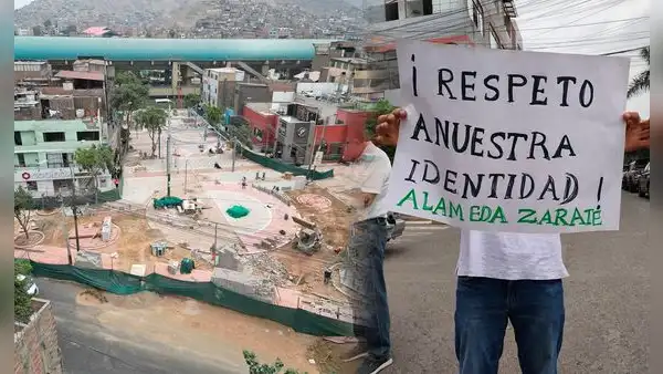 Cambian nombre de Alameda Palestina por Caja de Agua en SJL: vecinos rechazan la decisión municipal