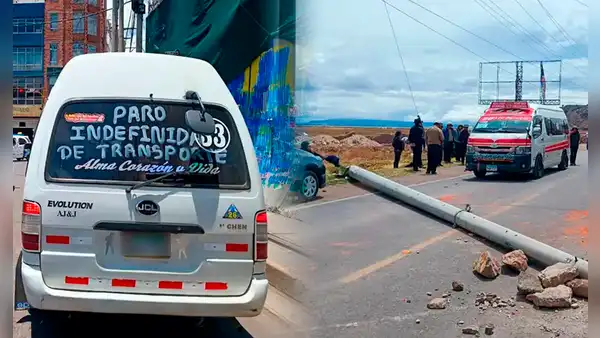 Transportistas acatan paro de 24 horas y mantienen pedido de subir el pasaje a S/1,50 en Puno
