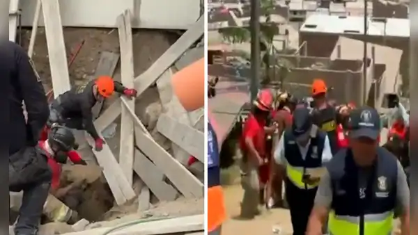 A tres metros bajo tierra y por varias horas: obrero quedó sepultado tras derrumbe y fue rescatado con vida en Ventanilla