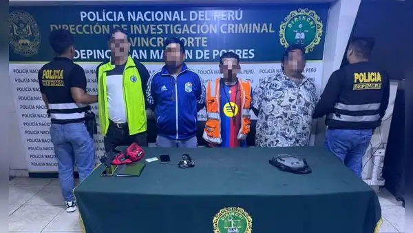 PNP desarticula a 'Los Temerarios de Pocitos': exigían cupos a mototaxistas cerca del mercado Zarumilla