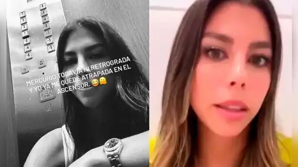 Alondra García Miró sufre momentos de angustia dentro de un ascensor tras inesperada falla técnica: "Me quedé ..."