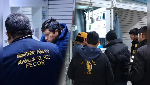 Desarticulan a 'Los Intocables del Centro': suboficial PNP de Escuadrón de Emergencia figura entre los 11 detenidos