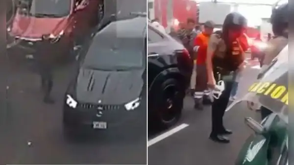 Policía en retiro y su hijo son baleados en Cercado de Lima: cámaras captaron feroz persecución cerca de Las Malvinas
