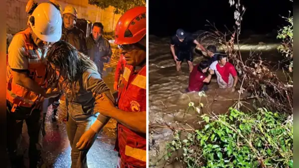 Cusco: rescatan con vida a ocho personas atrapadas tras desborde del río Kimbiri en el Vraem