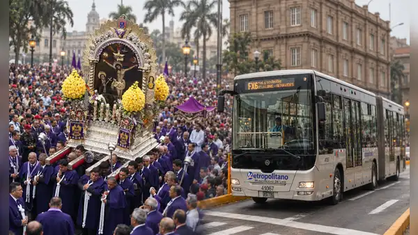 Señor de los Milagros: Metropolitano y corredores tendrán desvíos y cierres temporales por cuarta salida este 28 de octubre