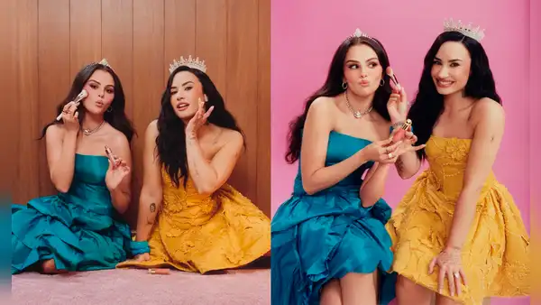 Selena Gomez y Demi Lovato se reencuentran 17 años después y recrean icónico póster: “Siempre princesa”