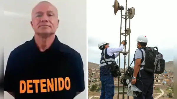 Detienen a técnico de la Marina por la presunta instalación de antenas ilegales cerca del penal Ancón I