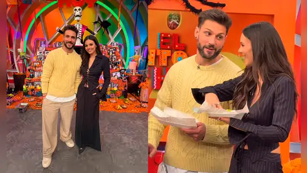 ¡No es IA! Nicola Porcella comparte escenario junto a famosa actriz de Nickelodeon y degustan plato típico mexicano: “¡Victoria quiere tacos!”
