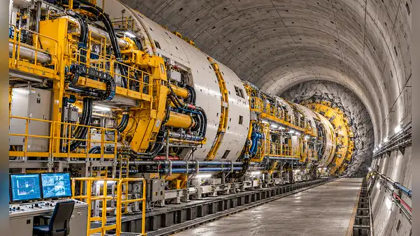 Mide 135 metros y detecta fallas invisibles: la tuneladora que excava en China el túnel submarino de alta velocidad más largo del mundo