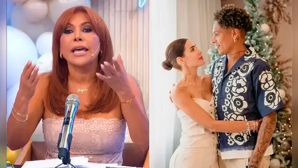 Magaly Medina arremete contra Ana Paula Consorte tras encarar a Hernán Barcos por supuestos besos de su esposa a Paolo Guerrero: “Payasa”
