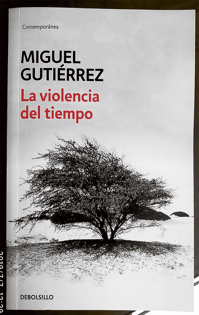 La violencia del tiempo, obra mayor de Gutiérrez.