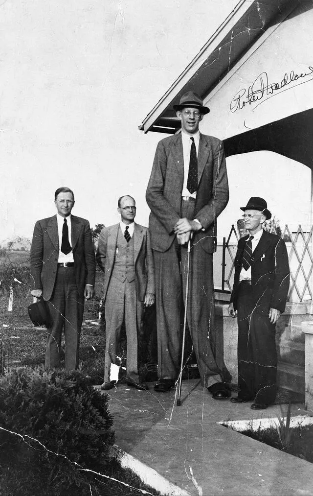  Wadlow es considerado el hombre más alto de la historia. Foto: Robert Wadlow/Flickr    