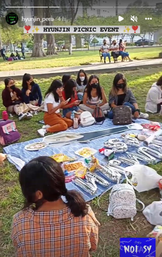 Picnic de STAY en Perú. Foto: captura Instagram