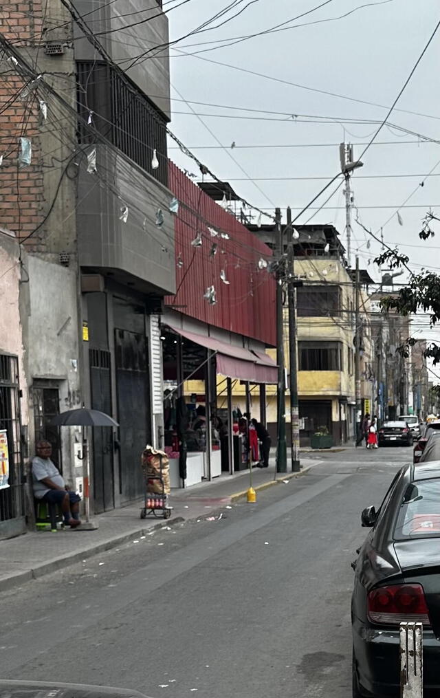 Vista actual del barrio en el antiguo jirón Huatica, actual jirón Renovación. Foto: X/Álvaro Vargas Llosa   