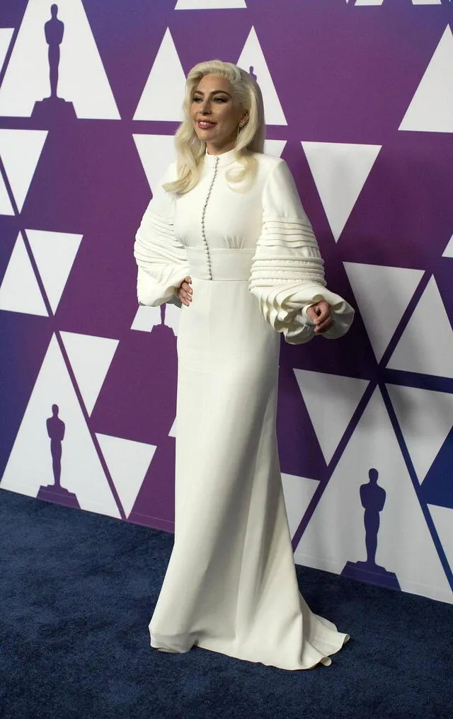 Así fue el encuentro de Yalitza Aparicio con Lady Gaga en el almuerzo de gala de los Óscar (FOTOS)