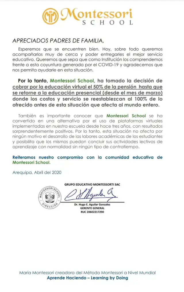 Comunicado