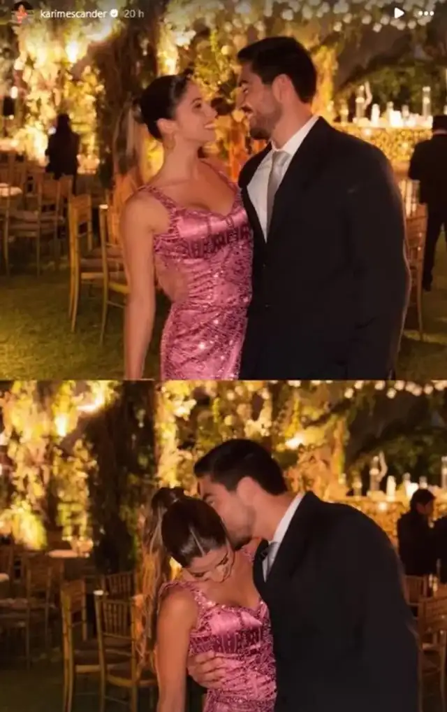 Estrella de ‘Al fondo hay sitio’, Karime Scander, presenta por primera vez a su novio en boda privada