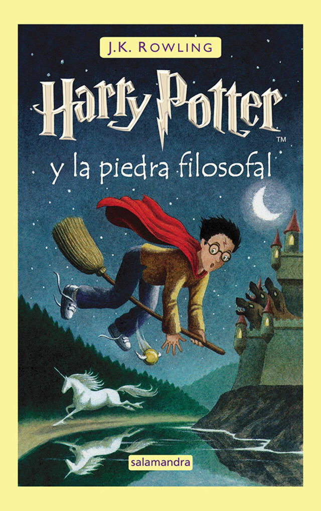 Edición de "Harry Potter y la piedra filosofal" a cargo de la editorial Salamanca