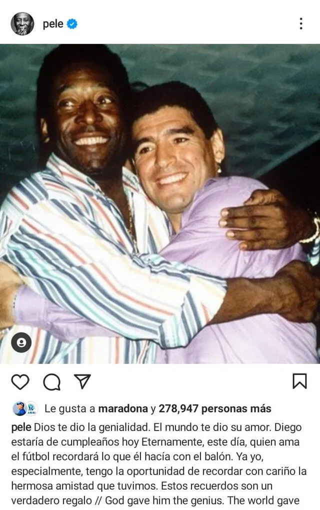 Diego Maradona - Pelé