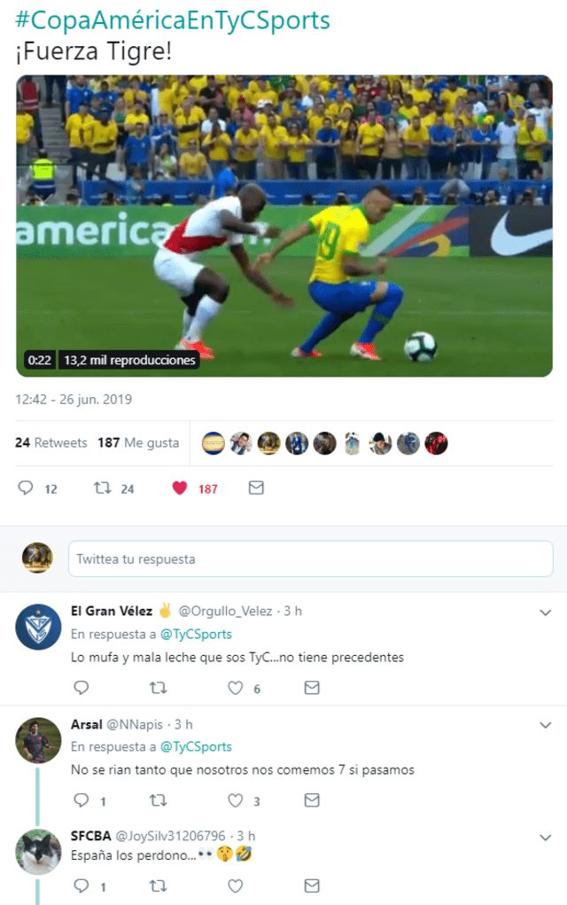 Copa América 2019: Ricardo Gareca fue motivo de burla en TyC Sports por bajo rendimiento de la selección peruana | Perú vs Uruguay | Twitter