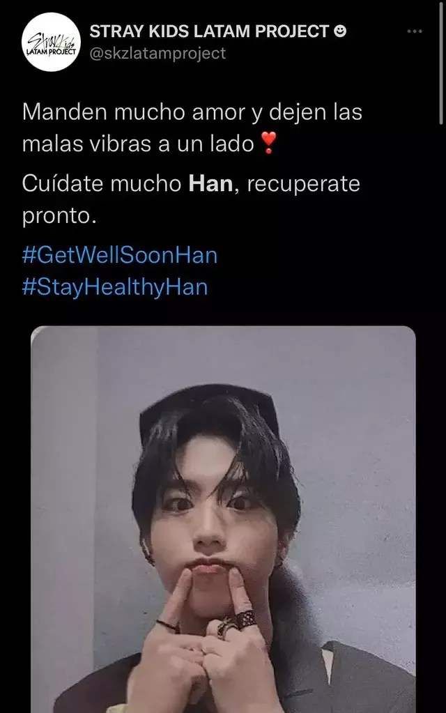 STAY en Twitter para Han. Foto: Twitter