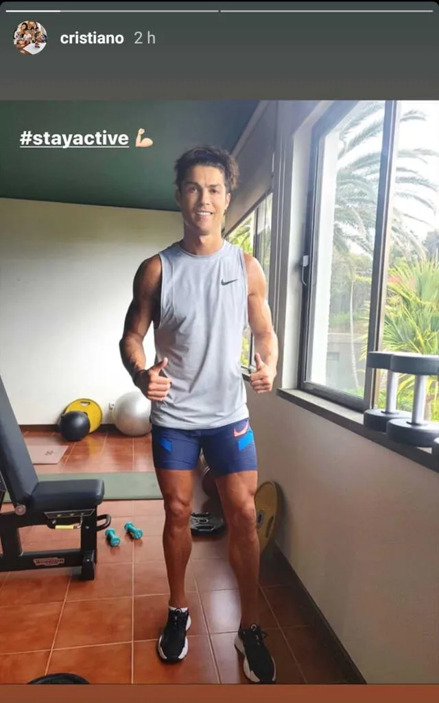 Cristiano Ronaldo aparece con radical cambio de look en Instagram