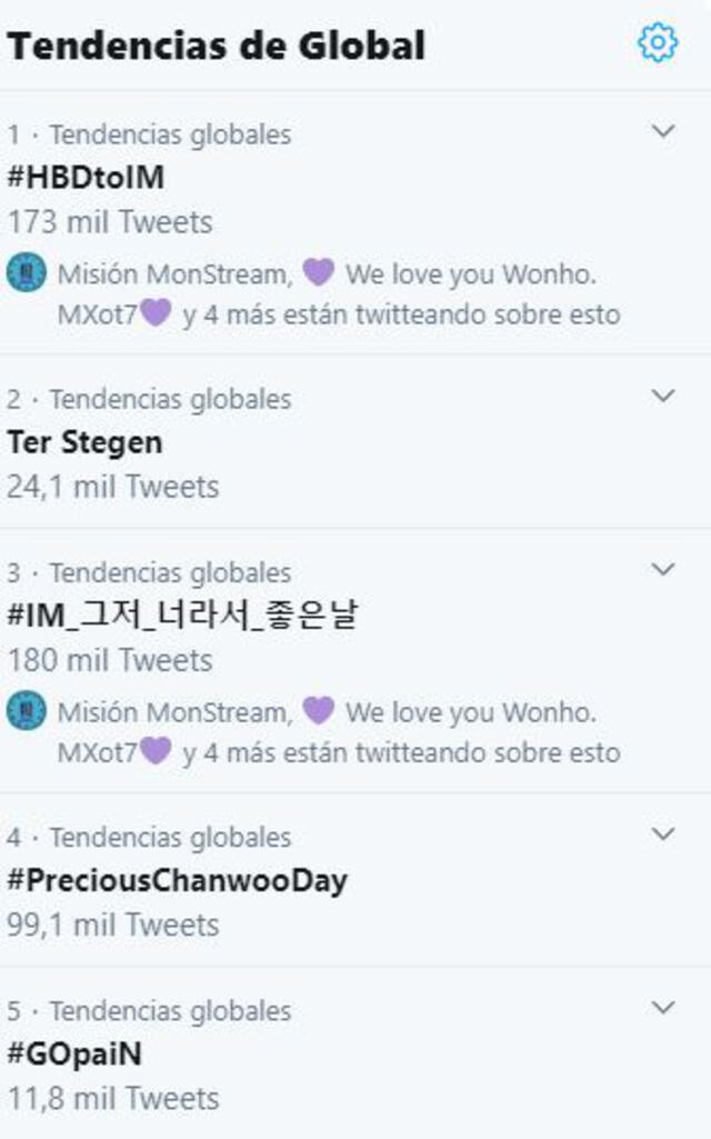 El cumpleaños de Changkyun de MONSTA X se ha convertido en tendencia mundial en Twitter.