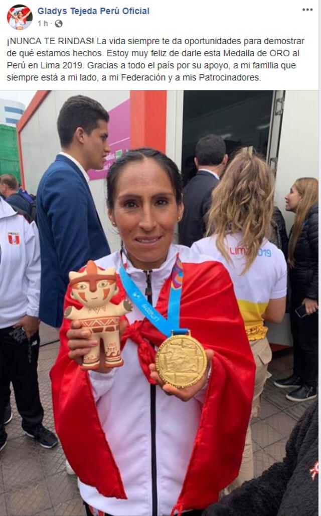 Gladys Tejeda Juegos Panamericanos 2019